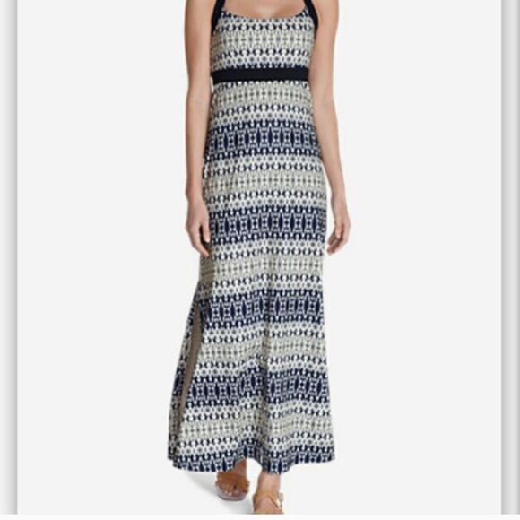 Eddie Bauer Aster Printed Maxi Dress - Picture 1 of 8